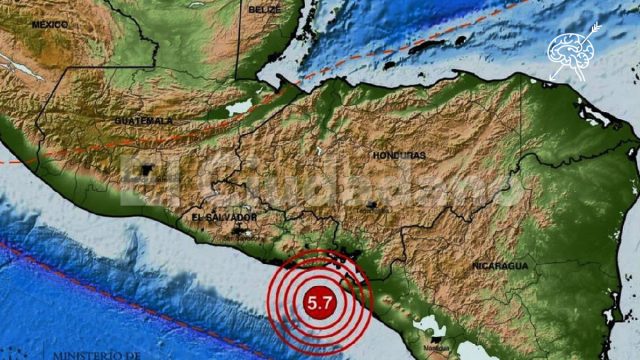 Fuerte sismo sacude a El Salvador