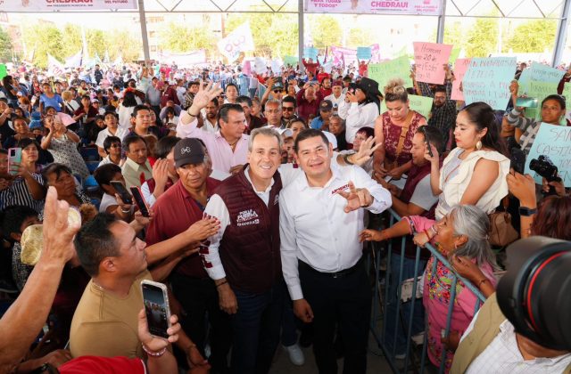 Armenta y Chedraui confirman en Agua Santa trabajo por la seguridad