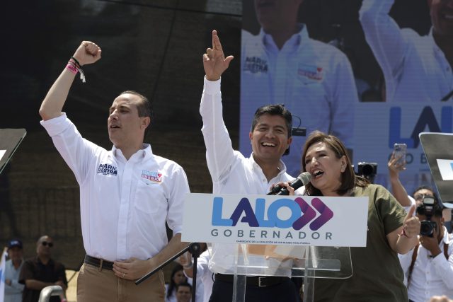 Rivera con Gálvez inicia campaña sin «miedo» tras encuestas en contra