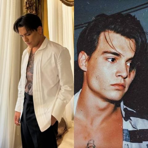 Christian Nodal estrena Look y lo comparan con Johnny Depp | Fotos