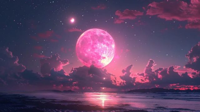 Luna Rosa, cuándo y donde verla desde México