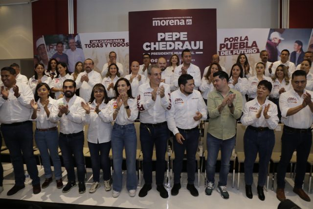 Chedraui destaca que planilla de regidores garantizará seguridad