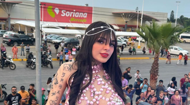 Karely Ruiz atrapa las miradas tras desliz con vestuario en Veracruz | Video