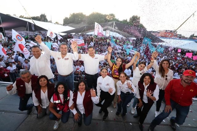 En Cholula, Armenta reubicará penal y construirá Clínica de Maternidad