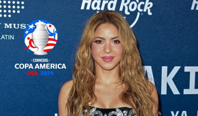 Eligen canción de Shakira como himno de la Copa América 2024