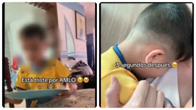 Niño llora al enterarse de que AMLO dejará la presidencia | Video