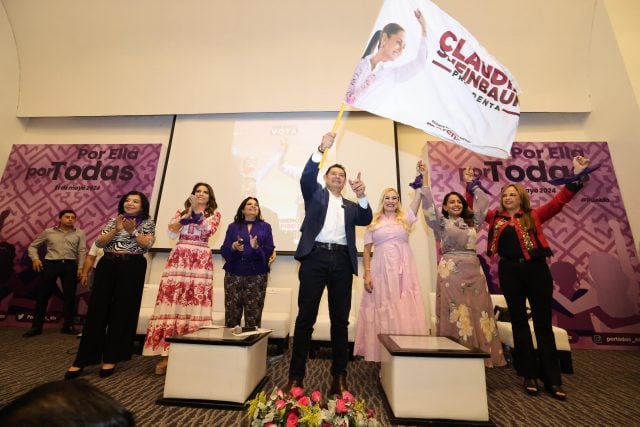 Mujeres establecen alianza con Armenta y apoyo a Sheinbaum