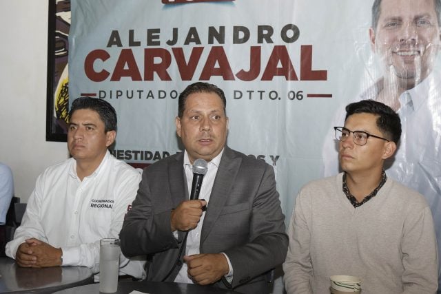 Alejandro Carvajal hace un llamado a la unidad en Morena