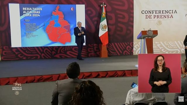 Presidente celebra resistencia de CDMX ante «bombardeo de mentiras»