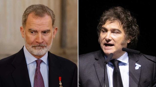 Milei se queda sin audiencia con el Rey de España: ¿Por qué Felipe VI lo rechazó ?