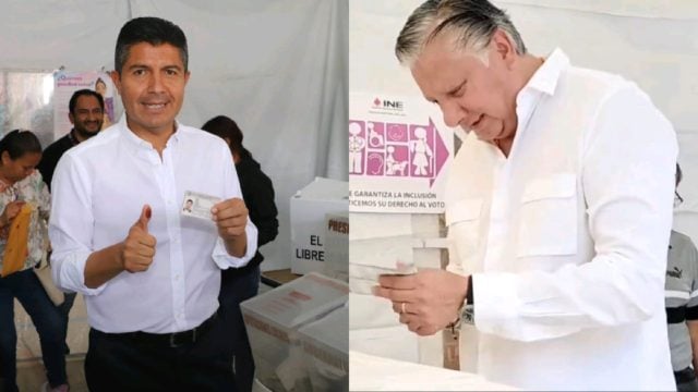 Rivera y Morales votan, piden mesura en resultados electorales