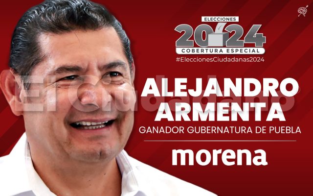 Arrasa Armenta en Puebla