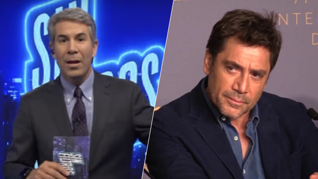 Javier Bardem responde a pregunta sexista de Gonzalo Feito