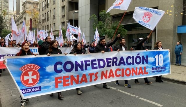 Fenats Nacional confirma paro de advertencia: Piden al Gobierno cumplir compromisos