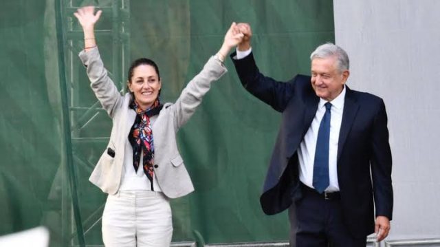 AMLO celebra triunfo histórico de Claudia Sheinbaum en elecciones