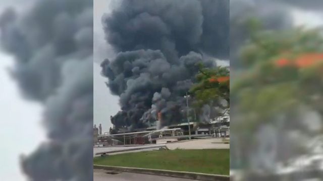 Registran explosión en complejo de Nuevo Pemex en Chiapas | Video