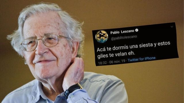 Noam Chomsky está vivo