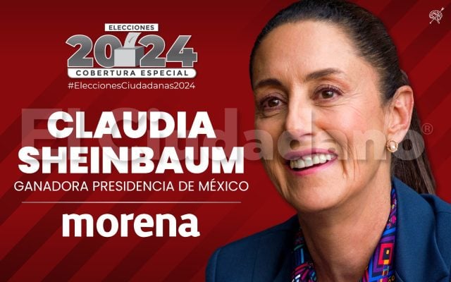 Claudia Sheinbaum hace historia, será la primera presidenta de México