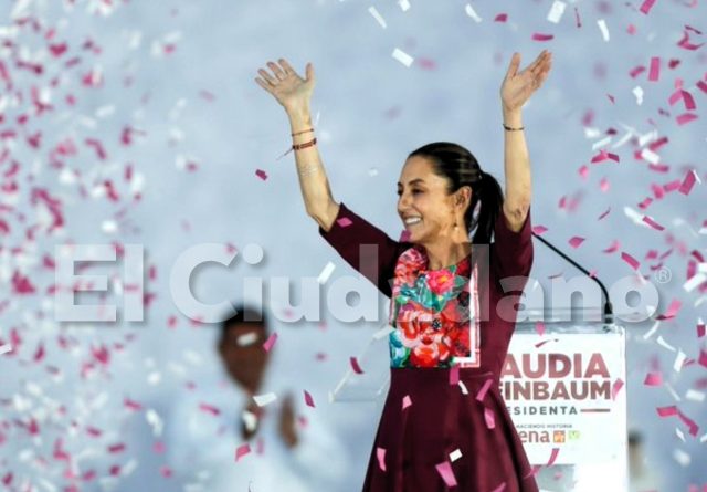 Resultados confirman triunfo oficial de Claudia Sheinbaum