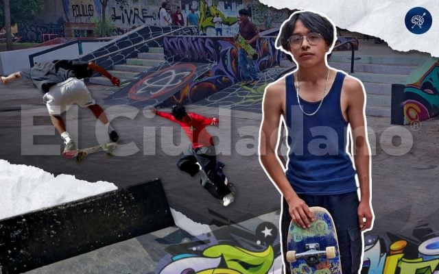 José Chávez, nuevo talento para las generaciones de skate en Puebla