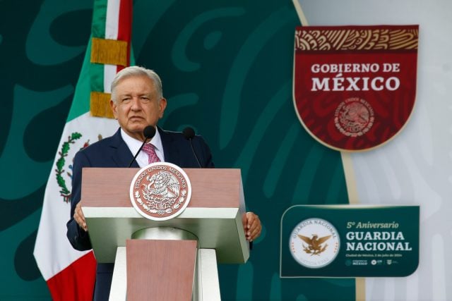 AMLO encabeza ceremonia de aniversario de la Guardia Nacional