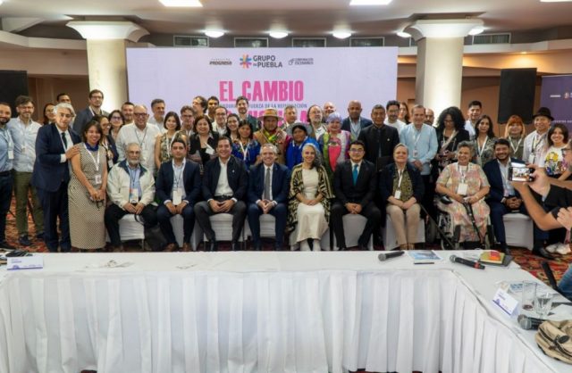 Grupo de Puebla anuncia estrategia «frente a peligrosa extensión de ideología neofascistas»