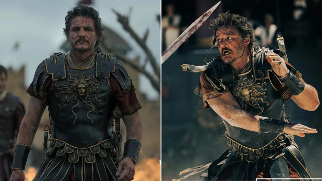 Primeras fotos de Pedro Pascal en Gladiador 2