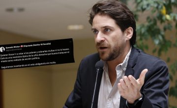 Gonzalo Winter denuncia fake news en su contra