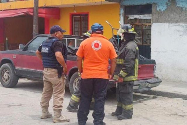 Explosión en Tepeaca deja a tres personas con quemaduras graves