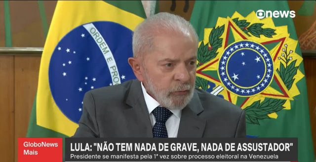 Lula sobre elecciones venezolanas: «Estoy convencido de que es un proceso normal»