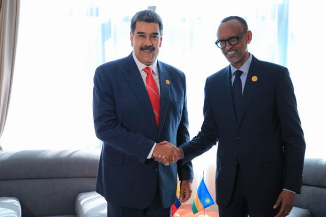 Maduro felicita a Paul Kagame por su victoria en las presidenciales de Ruanda