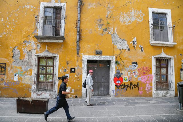 Lluvias amenazan al Centro Histórico de Puebla; 243 edificios en riesgo