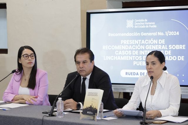 Linchamientos en Puebla tienen que penalizarse: CDH