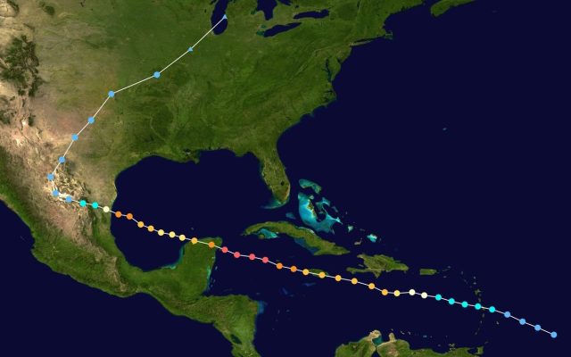 Huracán Beryl se degrada a categoría 4, el jueves impactará Yucatán