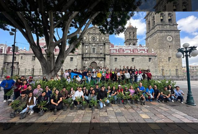 «Sembremos Esperanza» florece con la participación de jóvenes poblanos