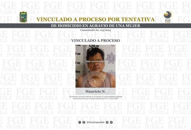 Vinculan a hombre por tentativa de homicidio contra una mujer