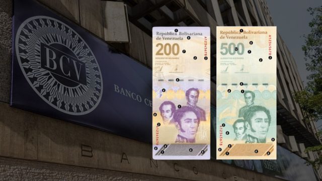 Banco Central de Venezuela anuncia la incorporación de dos nuevos billetes