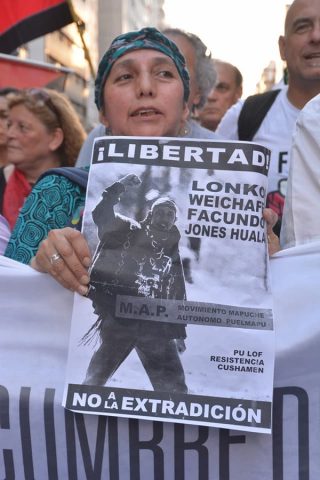 En libertad lonko Facundo Jones Huala: el corazón de su madre, los golpes contra su pueblo