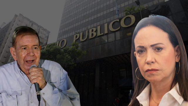 Venezuela: MP abre investigación contra Edmundo González y María Corina Machado