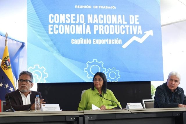 Vicepresidenta de Venezuela: Tenemos grandes capacidades para llegar a todos los mercados del mundo