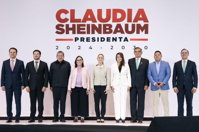 Se reúne Sheinbaum con bloque de gobernadores del noreste de México