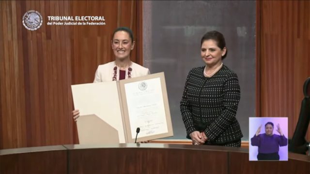 EN VIVO | TEPJF otorga constancia de mayoría a Claudia Sheinbaum como presidenta electa