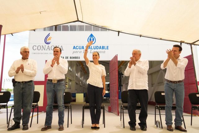 Sheinbaum asegura continuidad de proyectos en La Laguna