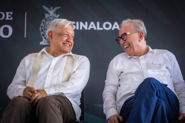 AMLO elogia valor civil de Rubén Rocha al aclarar señalamientos de ‘Mayo’ Zambada