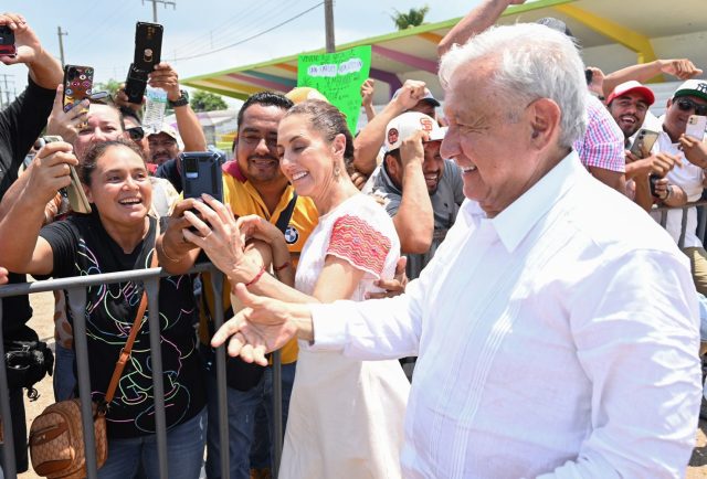 Sheinbaum descarta traiciones, «vamos a caminar con el pueblo»