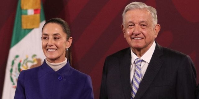 AMLO y Sheinbaum acuerdan continuar estímulos fiscales en frontera norte