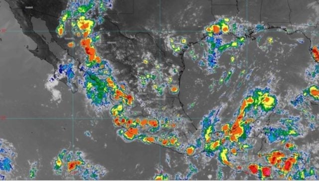 Última semana de agosto iniciará con lluvias en casi todo México