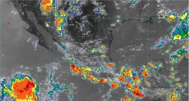 Onda tropical 18 traerá lluvias y temperaturas máximas en México