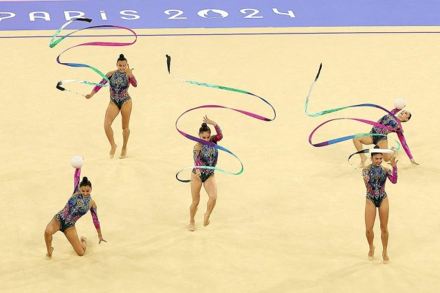 Histórico debut de mexicanas en gimnasia rítmica en París 2024