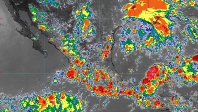 Conagua pronostica frente fío y lluvias para México